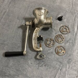 Spong No 25 Cast Iron Meat Grinder Mincer Made in England nice condition Vintage